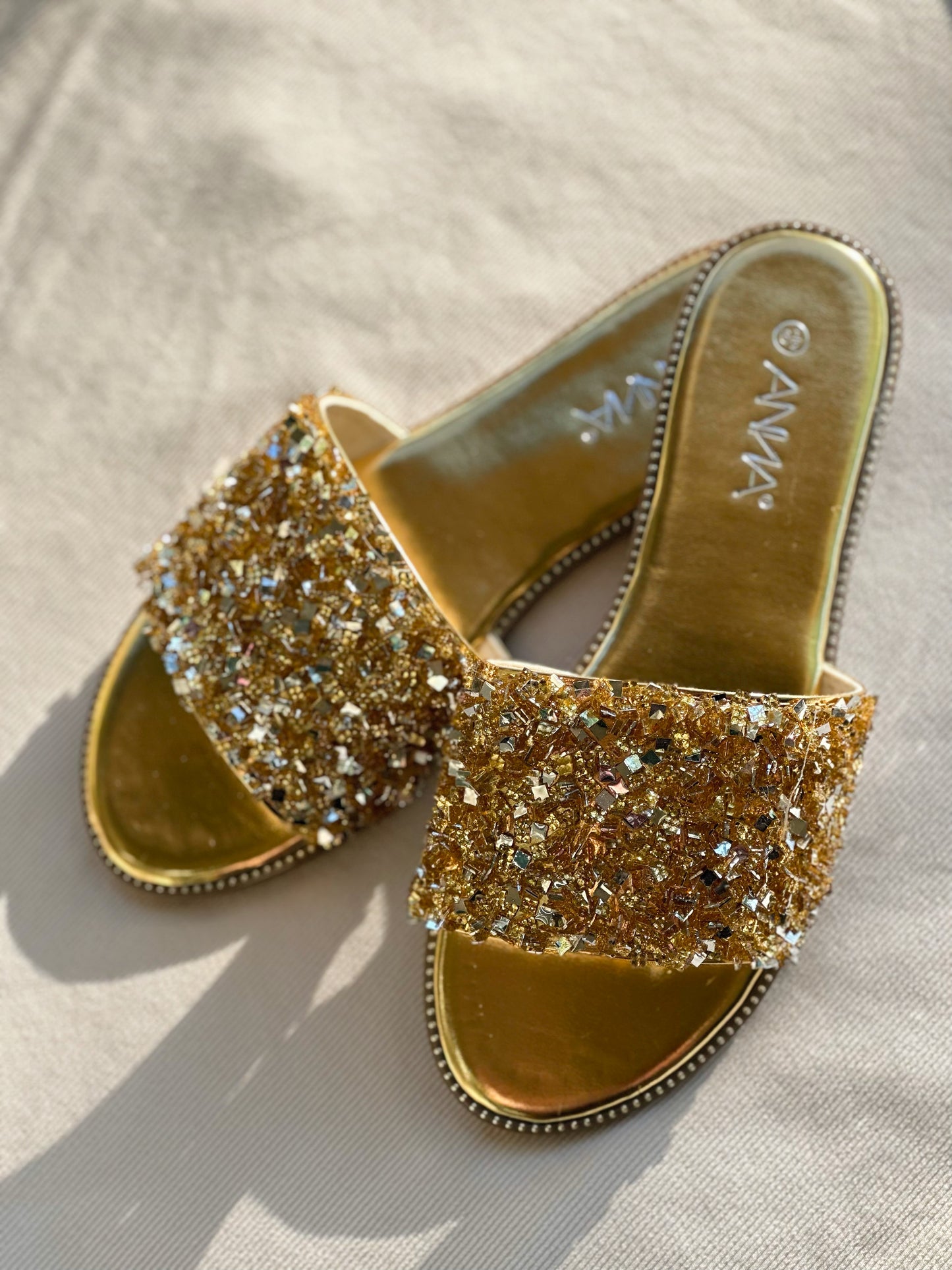 Golden Sandals