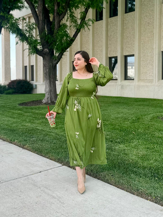 Matcha Dress - Small Left