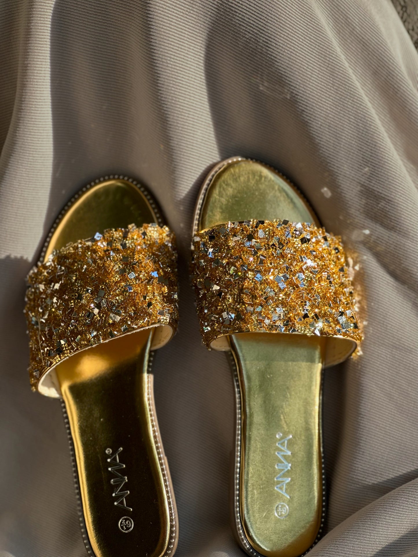 Golden Sandals